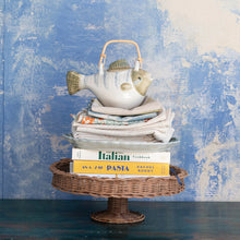 Load image into Gallery viewer, Rattan Pedestal w/Braided Rim