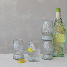 Load image into Gallery viewer, Fish Shaped Drinking Glass