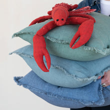 Load image into Gallery viewer, Cotton Printed Lobster Pillow