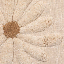 Load image into Gallery viewer, Tufted Flowers + Fringe Throw