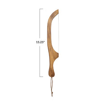 Load image into Gallery viewer, Wood Bread Bow Knife