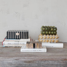 Load image into Gallery viewer, Mango Wood + Resin Striped Box