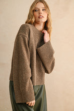 Load image into Gallery viewer, Sprinkled Effect Sweater | Mocha