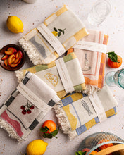 Load image into Gallery viewer, Hand Stitched Kitchen Towel | Olive