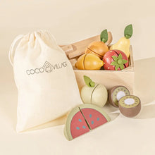 Load image into Gallery viewer, Wooden Fruits Playset