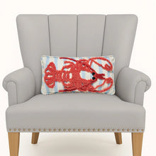 Load image into Gallery viewer, Lobster Tufted Hook Pillow