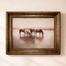 Load image into Gallery viewer, Framed Art | Horse Herd 5x7