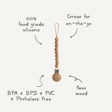 Load image into Gallery viewer, Pacifier Clip | Soft Lilac