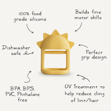 Load image into Gallery viewer, No-Drop Sensory Teether | Sunshine