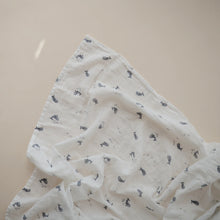 Load image into Gallery viewer, Swaddle Blanket | Whales