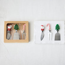 Load image into Gallery viewer, Holiday Icon Cheese Knives | Set of 3
