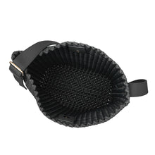 Load image into Gallery viewer, Celine Hand-Woven Tote | Black