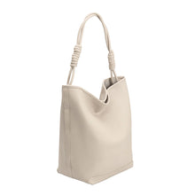 Load image into Gallery viewer, Adeline Recycled Vegan Tote Bag | Ivory