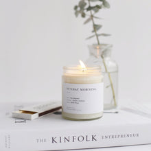 Load image into Gallery viewer, Sunday Morning Minimalist Candle