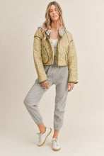 Load image into Gallery viewer, Quilted Crop Jacket