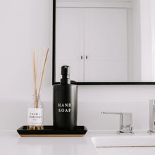 Load image into Gallery viewer, Stoneware Hand Soap Dispenser | Black