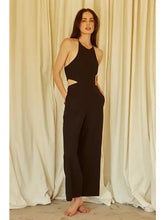 Load image into Gallery viewer, Halter Neck Cut-Out Jumpsuit