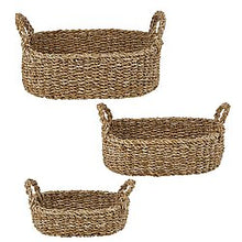 Load image into Gallery viewer, Oval Tray Basket | Set of 3