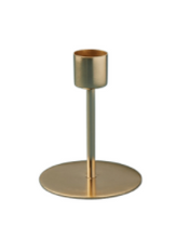 Load image into Gallery viewer, Gold Taper Candle Holder | 3 Sizes