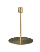 Load image into Gallery viewer, Gold Taper Candle Holder | 3 Sizes
