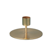 Load image into Gallery viewer, Gold Taper Candle Holder | 3 Sizes