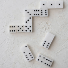 Load image into Gallery viewer, Handmade Alabaster Dominoes