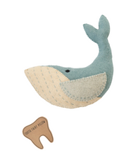 Load image into Gallery viewer, Wool Whale Tooth Fairy Pillow