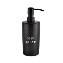 Load image into Gallery viewer, Stoneware Dish Soap Dispenser | Black