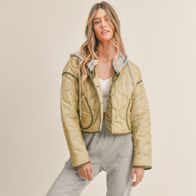 Load image into Gallery viewer, Quilted Crop Jacket