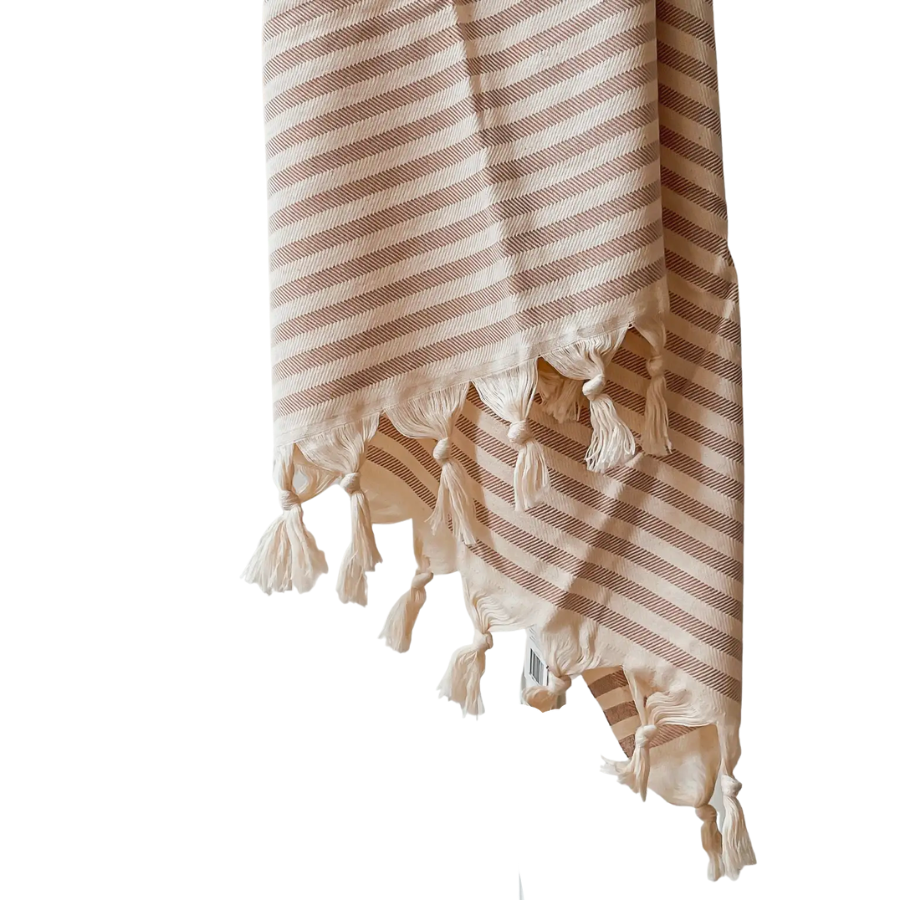 TURKISH HAND TOWEL- ONE STRIPE – Katie Waltman Jewelry