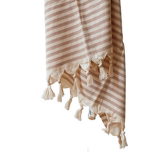 Load image into Gallery viewer, Turkish Hand Towel | Willow Stripe