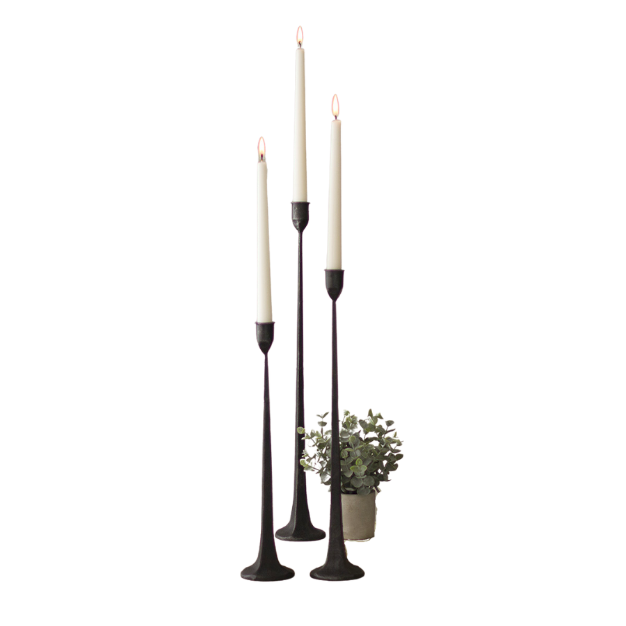 Cast Iron Taper Candle Holder