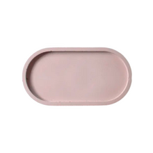 Load image into Gallery viewer, Concrete Oval Tray | Rose