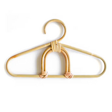 Load image into Gallery viewer, Rattan Kids Hangers | 2 Styles