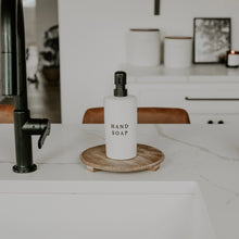 Load image into Gallery viewer, Stoneware Hand Soap Dispenser | White