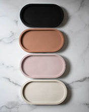 Load image into Gallery viewer, Concrete Oval Tray | Rose