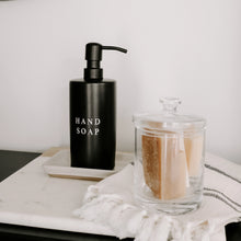 Load image into Gallery viewer, Stoneware Hand Soap Dispenser | Black