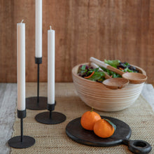 Load image into Gallery viewer, Black Taper Candle Holder | 3 Sizes