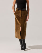 Load image into Gallery viewer, Rielle Corduroy Pencil Skirt
