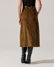 Load image into Gallery viewer, Rielle Corduroy Pencil Skirt
