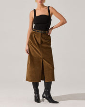 Load image into Gallery viewer, Rielle Corduroy Pencil Skirt
