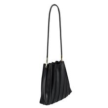 Load image into Gallery viewer, Carrie Vegan Leather Shoulder Bag | Black
