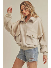 Load image into Gallery viewer, Ariana Pullover | Cream
