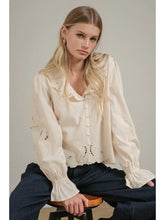 Load image into Gallery viewer, Riley Eyelet Blouse
