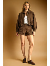 Load image into Gallery viewer, Dakota Stitch Short | Brown
