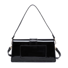 Load image into Gallery viewer, Violet Patent Crossbody | Black
