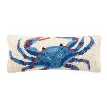 Load image into Gallery viewer, Blue Crab Hook Pillow
