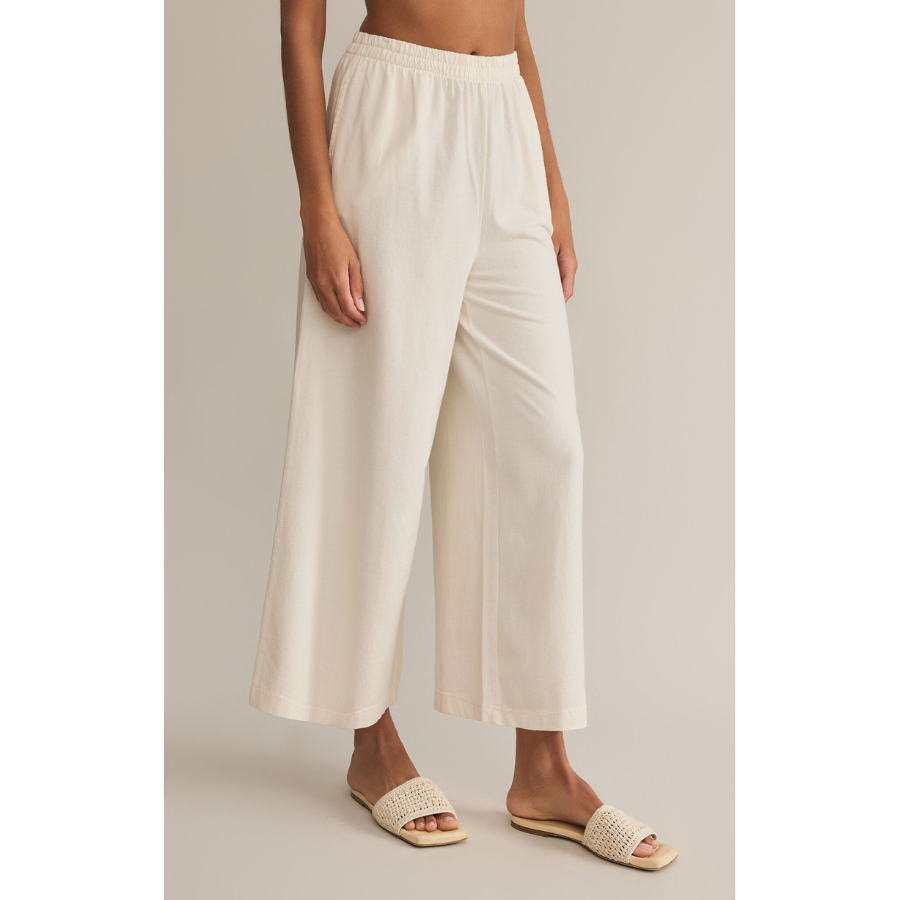 Scout Jersey Flare Pant | Sea Salt