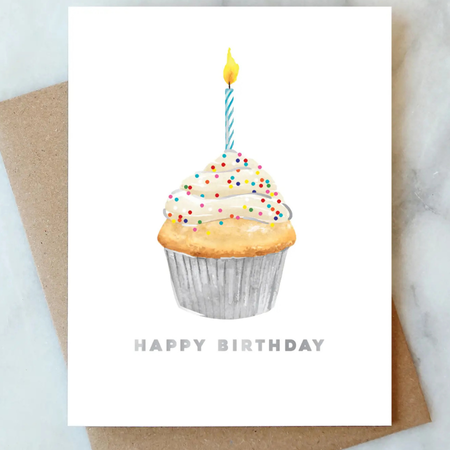 Cupcake Birthday Card