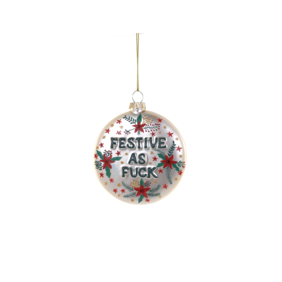 Festive AF Ornament